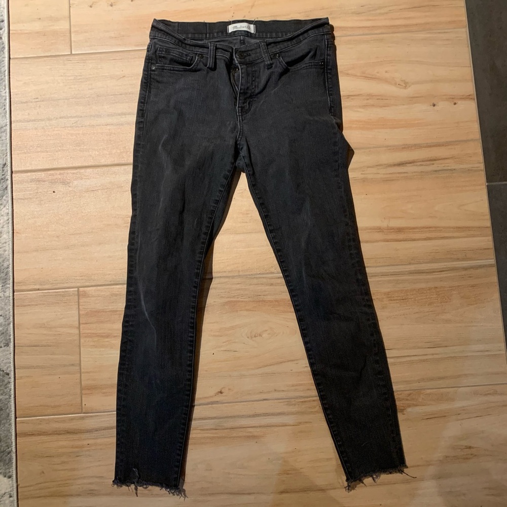 Madewell ‘skinny skinny’ raw hem